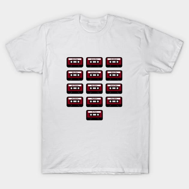 13 Reasons Why T-Shirt by AquaMockingbird